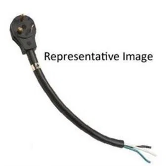 50A30MOSE – SOUTHWIRE Power Cord, Power Supply Cord 50 Amps 30 Foot Length 4 Prong Male End And End For Hard Wiring 6...